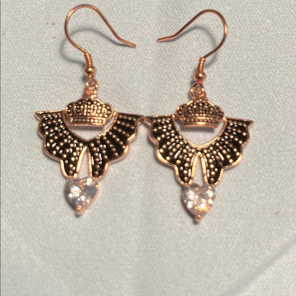 Eternal Love Series Earrings- Rose Gold 1